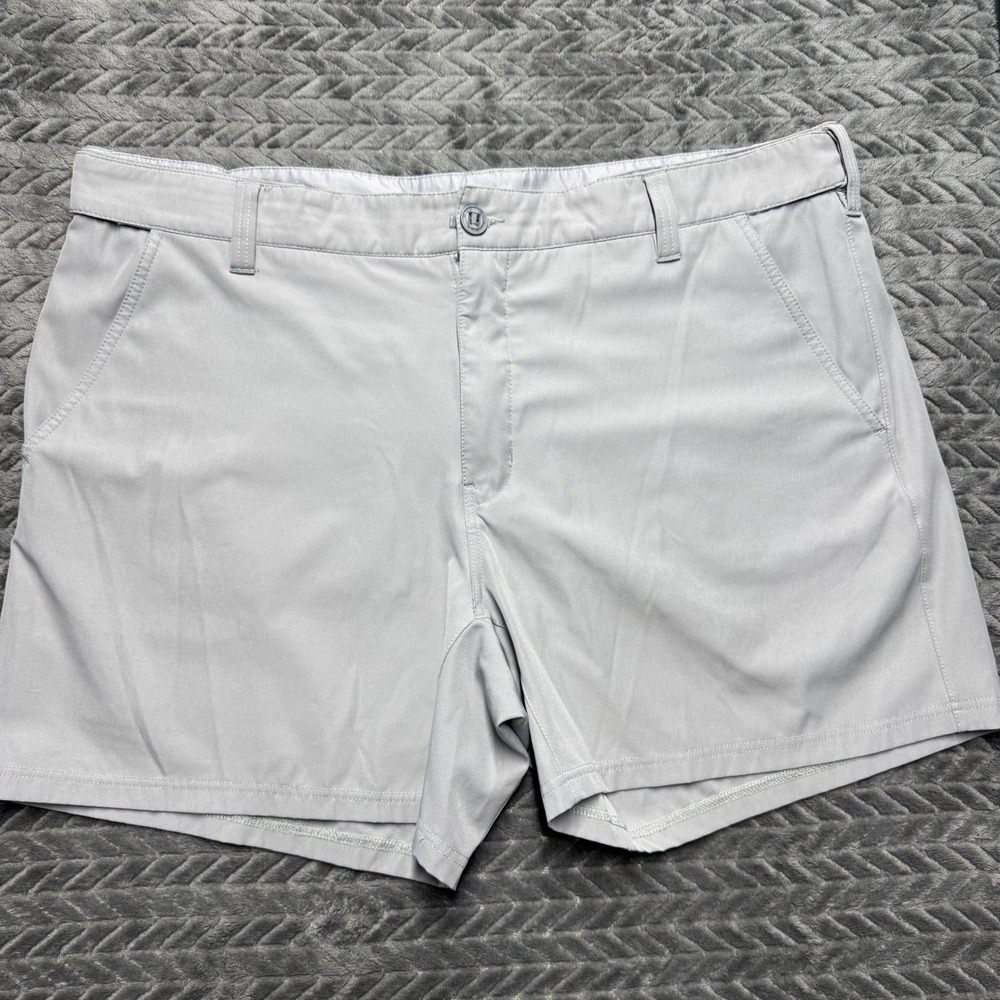 Huk Performance Fishing Shorts XXL Gray Excellent Stretch‎ Quick-Dry (1970)
